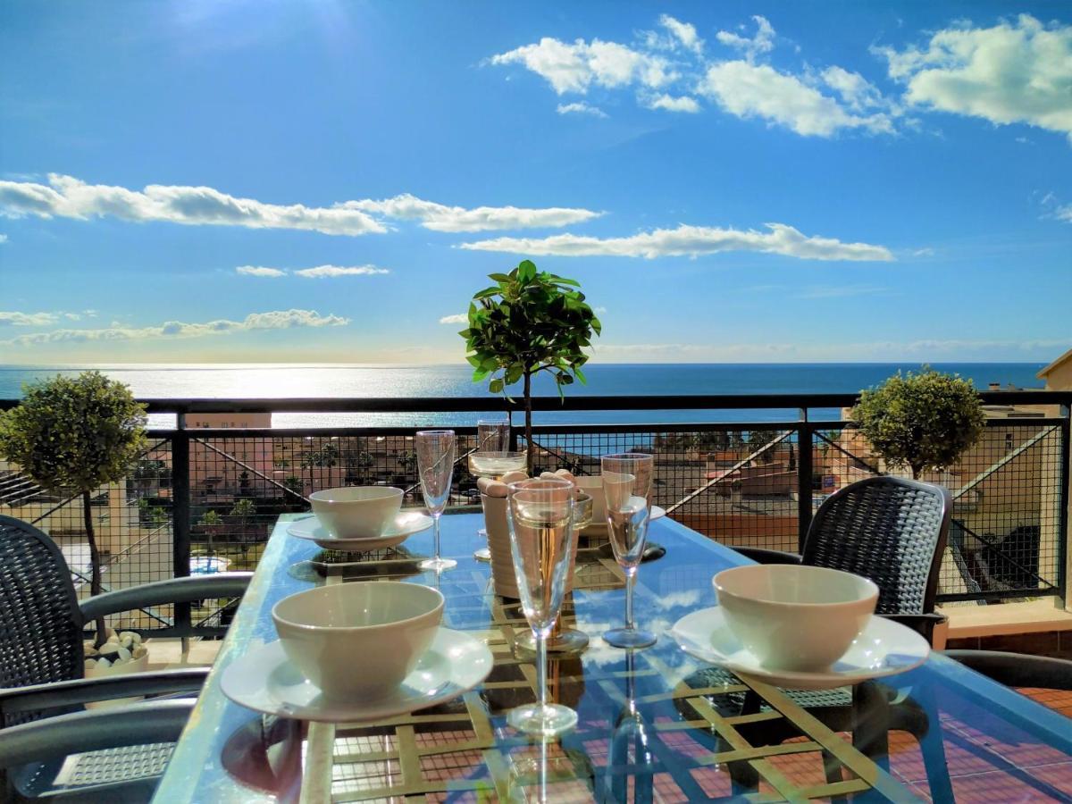 Brisa Quebrada Beach, 2 Bed, Sea Views, Pool Benalmádena Exteriör bild